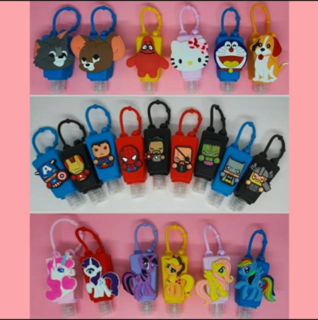 Holder Cartoon &amp; Botol Kosong Bisa gantung di Tas