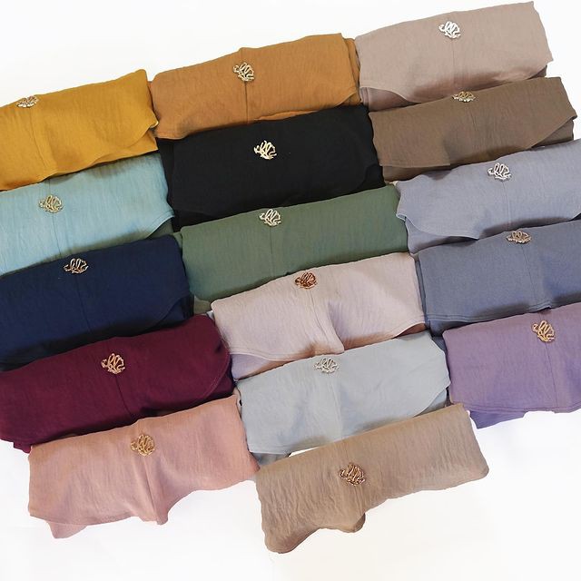 Aluna Bergo - Black Mocca Cappuccino Dove Navy Nori Egg Sheell - Heaven Lights HL Heavenlights