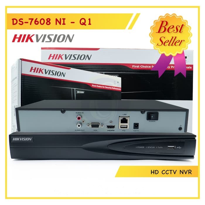 NVR Hikvision 8 Channel DS-7608NI-Q1 Suport H.265