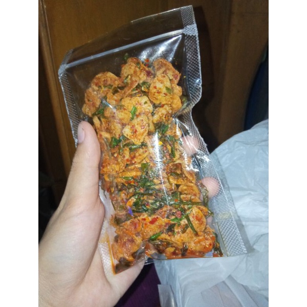 

Otak-Otak Kering, Otak-Otak Kriuk, Otak-Otak Pedas daun jeruk 100g