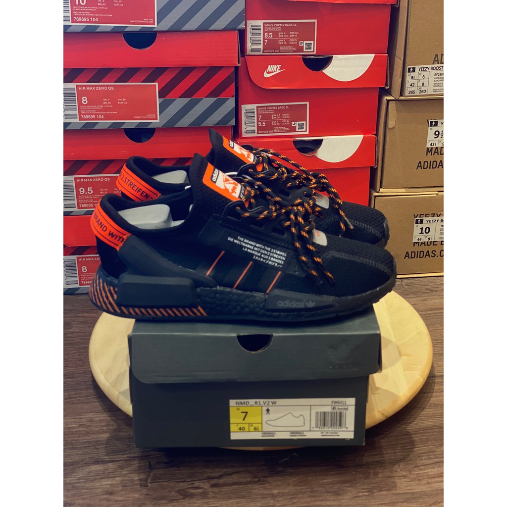 Adidas Nmd R1 V2 “ Black Orange “
