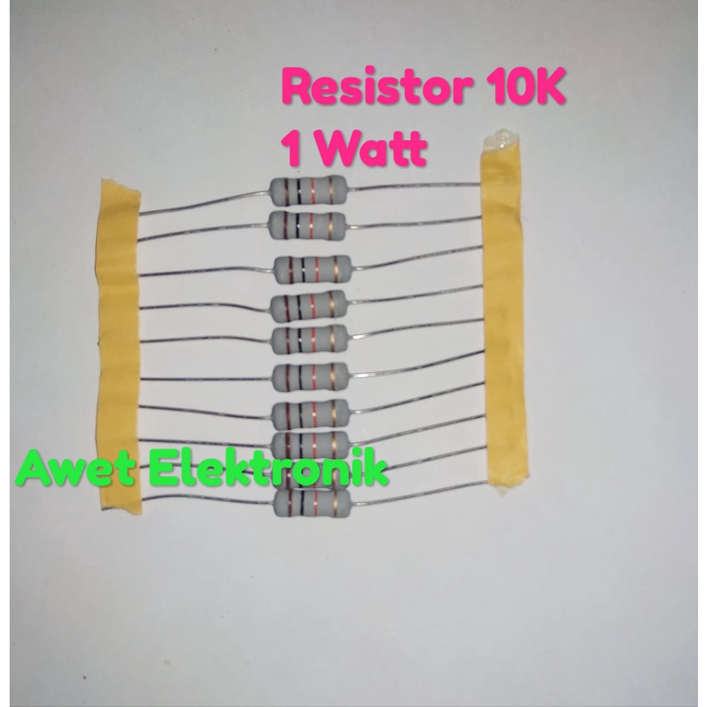 resistor 10k ohm 1 watt resistor 10k 1w resistor 10K 1W