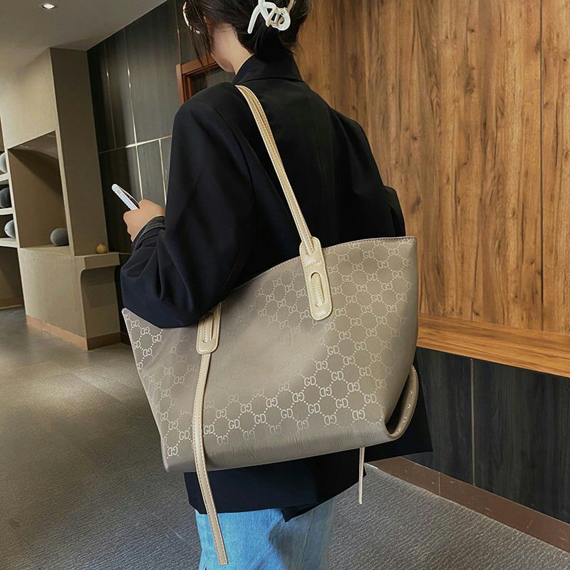 SL61145 Tas Tote Bag Wanita Fashion Import Tas Bahu Parasut Monogram Ready Jakarta Bisa COD