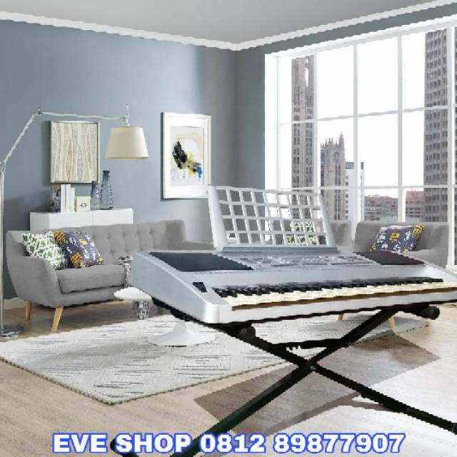 61 KEYS 61KEYS KEYBOARD LISTRIK PIANO LISTRIK ORIGINAL FREE STAND KAKI KEYBOARD