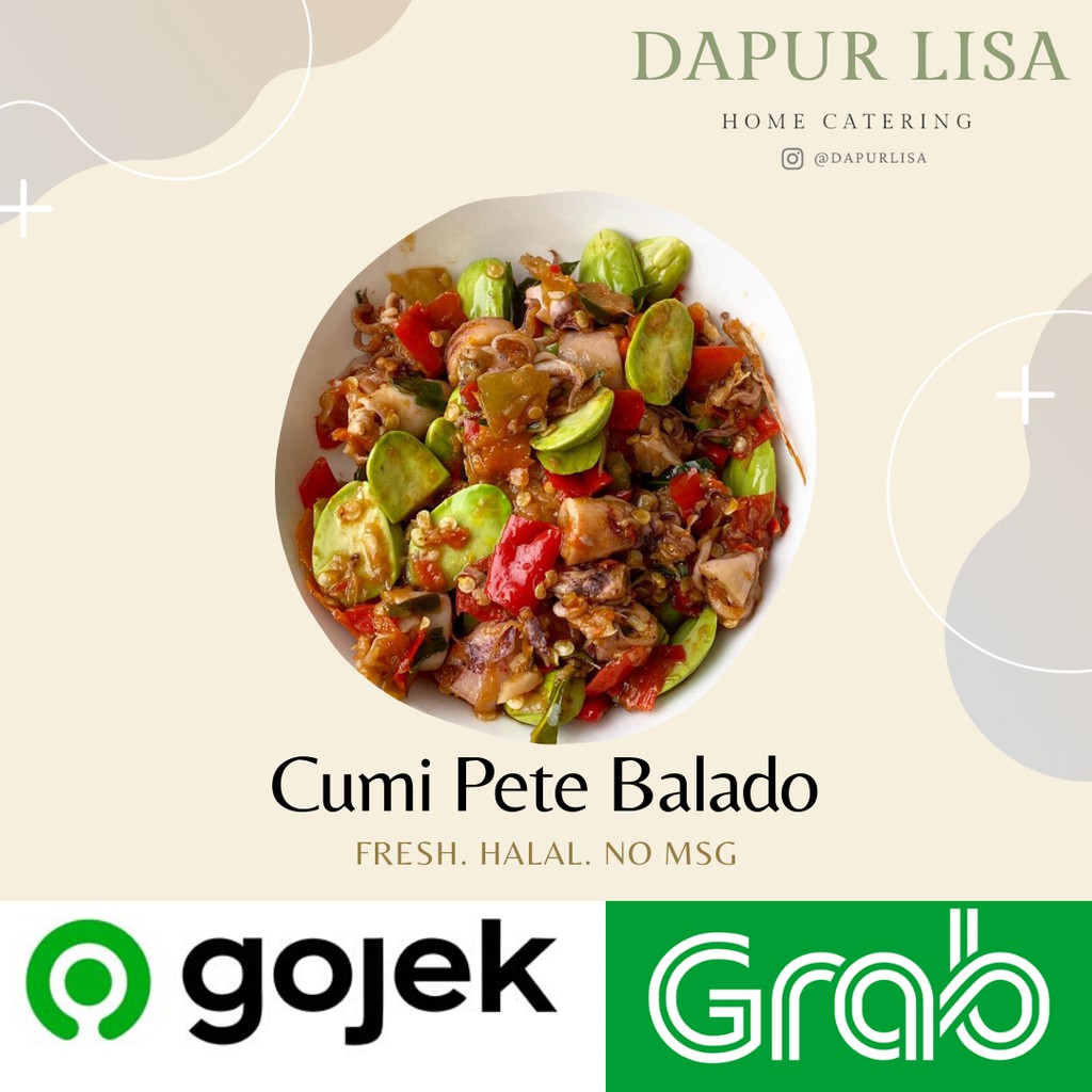 

Cumi Pete Balado / Cumi Asin Sambal Pete / Cumi Asin Pete Balado