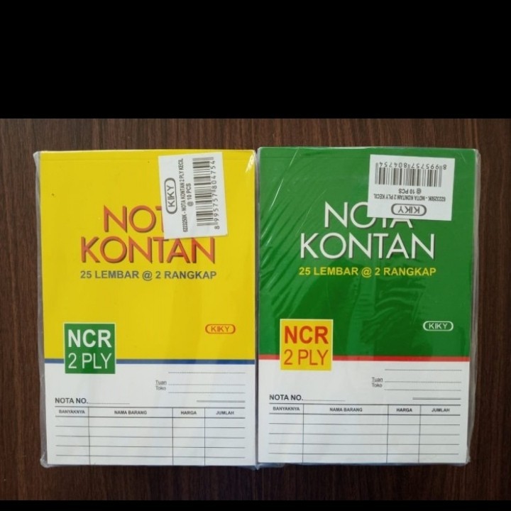 

Nota bon/nota kontan 2ply kiky