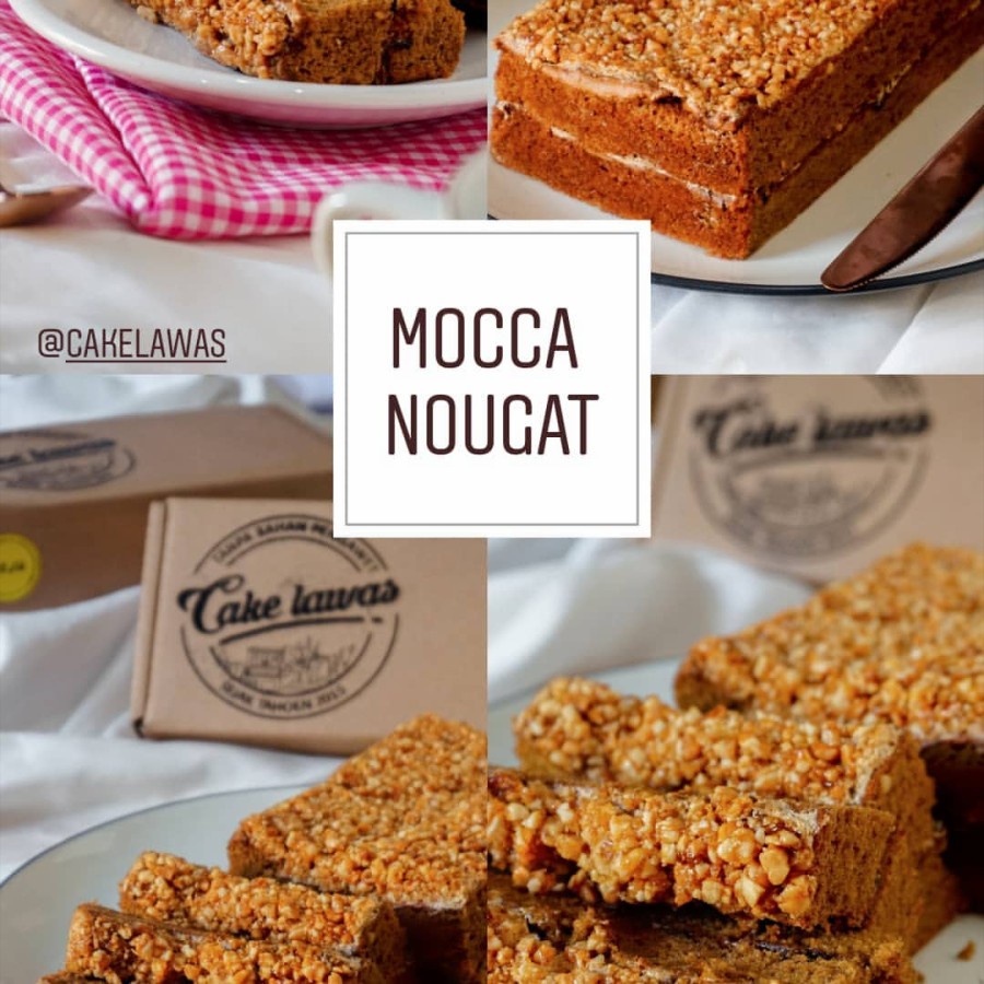 

Cake lawas mocca nougat