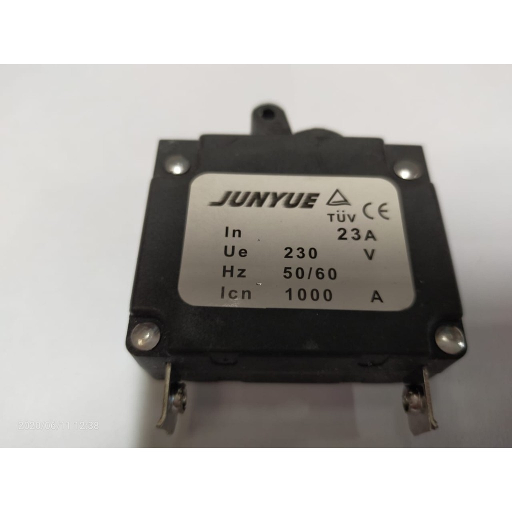 MCB / circuit breaker 23 AMPERE (untuk genset 5000 Watt)