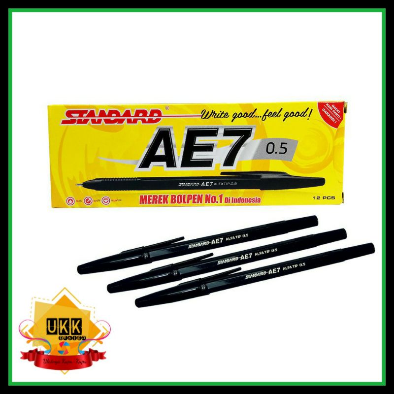 

Standard AE7 Bolpoin Hitam 0,5