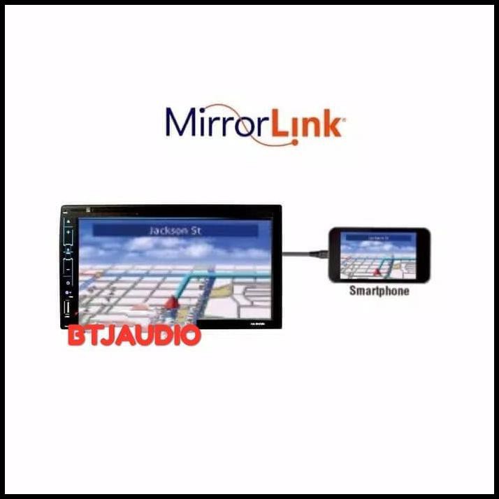 Promo Terbatas Tv Mobil Double Din Mrz Rz-6915S (Layar Led 7" & 100% Produk Baru)