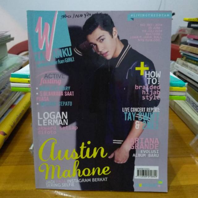 Majalah Kawanku Austin Mahone No. 180-2014, 25 Juni-9 Juli 2014