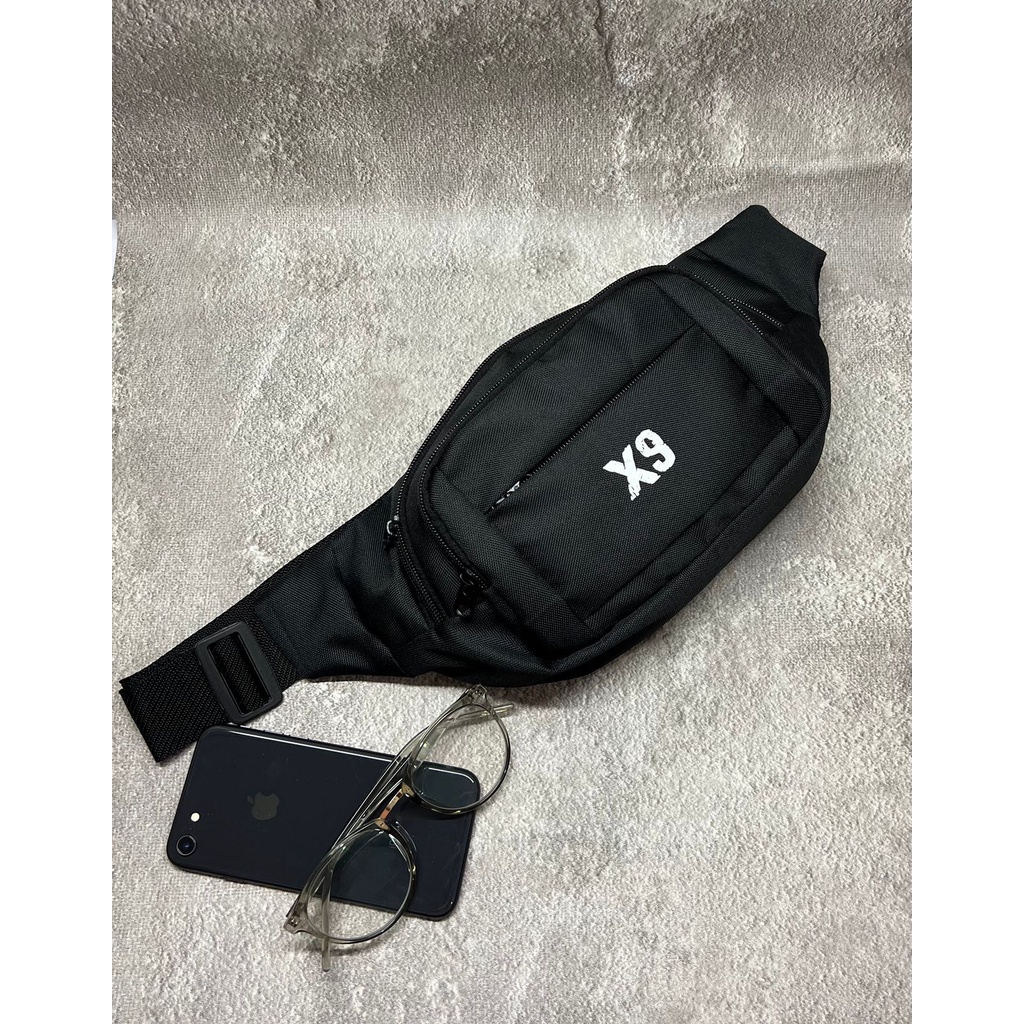 Selempang Waist Bag Olahraga Pria X9 Tas Pinggang Tas Waistbag Tas Slempang Pria Keren