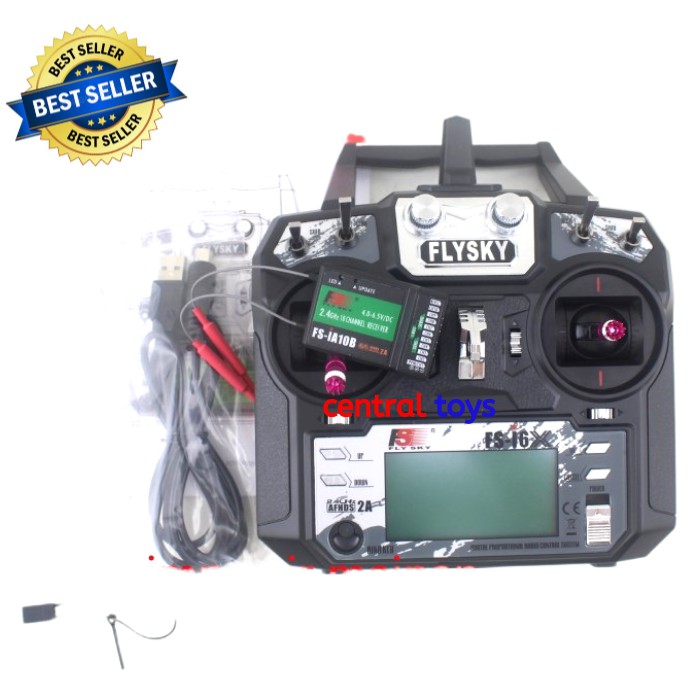 FLYSKY FS-i6X 10CH plus FS-IA10B transmitter FSi6X rc plane helikopter