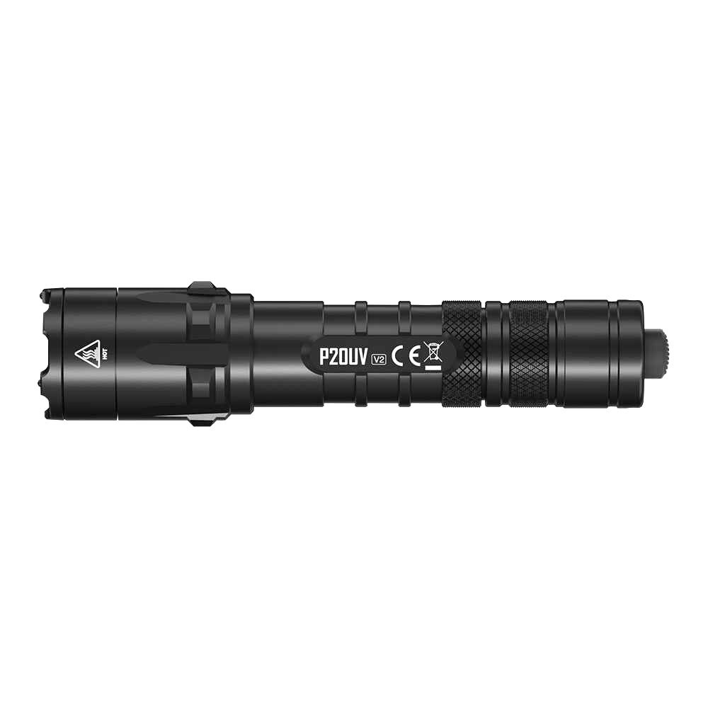 Nitecore Senter LED Superterang P2 V6 Senter Led Berburu Malamhari White+UV LED CREE XP-L2 V6 1000 Lumens