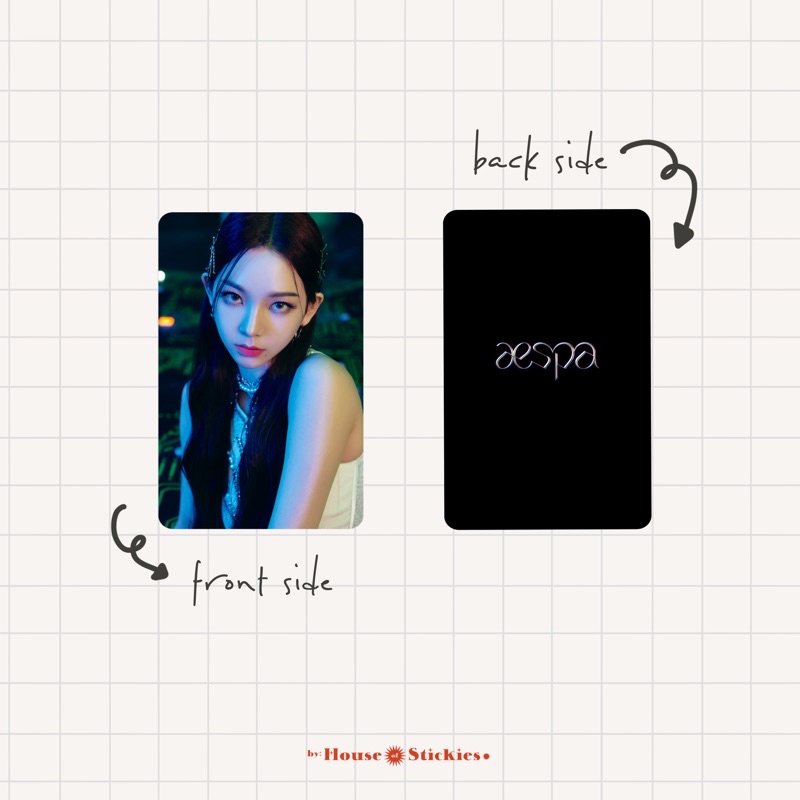 AESPA Unofficial Photocard Savage Edition