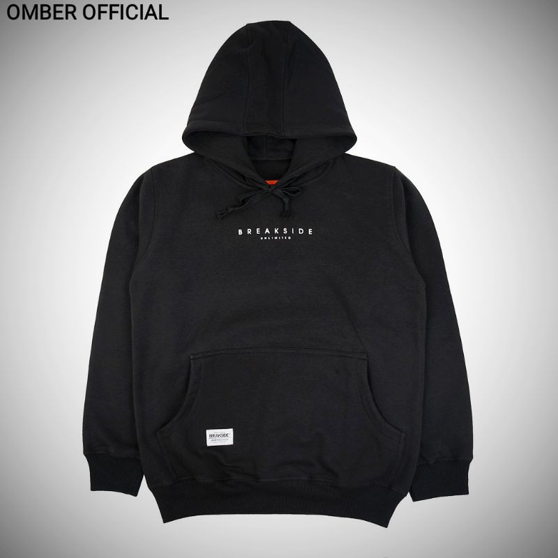 hoodie breakside sweater hitam B3 sablon simpel unlimited ready