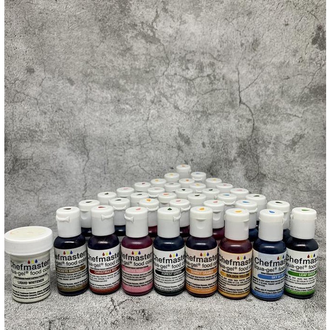 

Chefmaster Food Coloring Pewarna Makanan Warna Lengkap Murah TERLARIS TERPERCAYA ORIGINAL