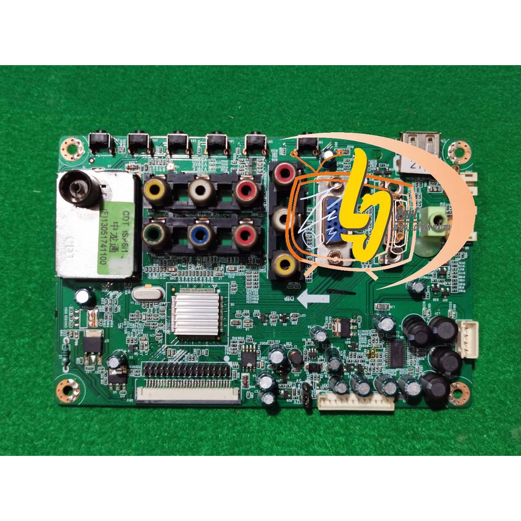 Motherboard TV POLYTRON PLD 24T605 - Mb - Micom - MODEL TV POLYTRON 24T605