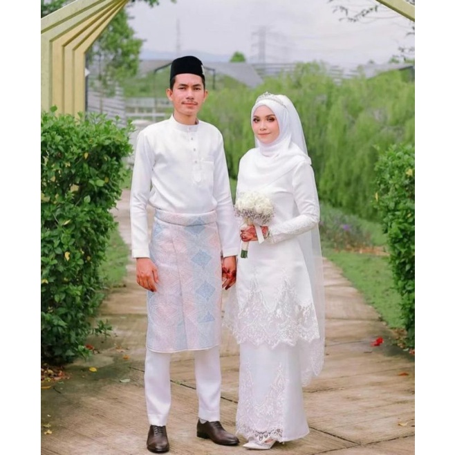 gaun pengantin Muslimah Malaysia gaun walimah gaun akad wedding dress muslimah