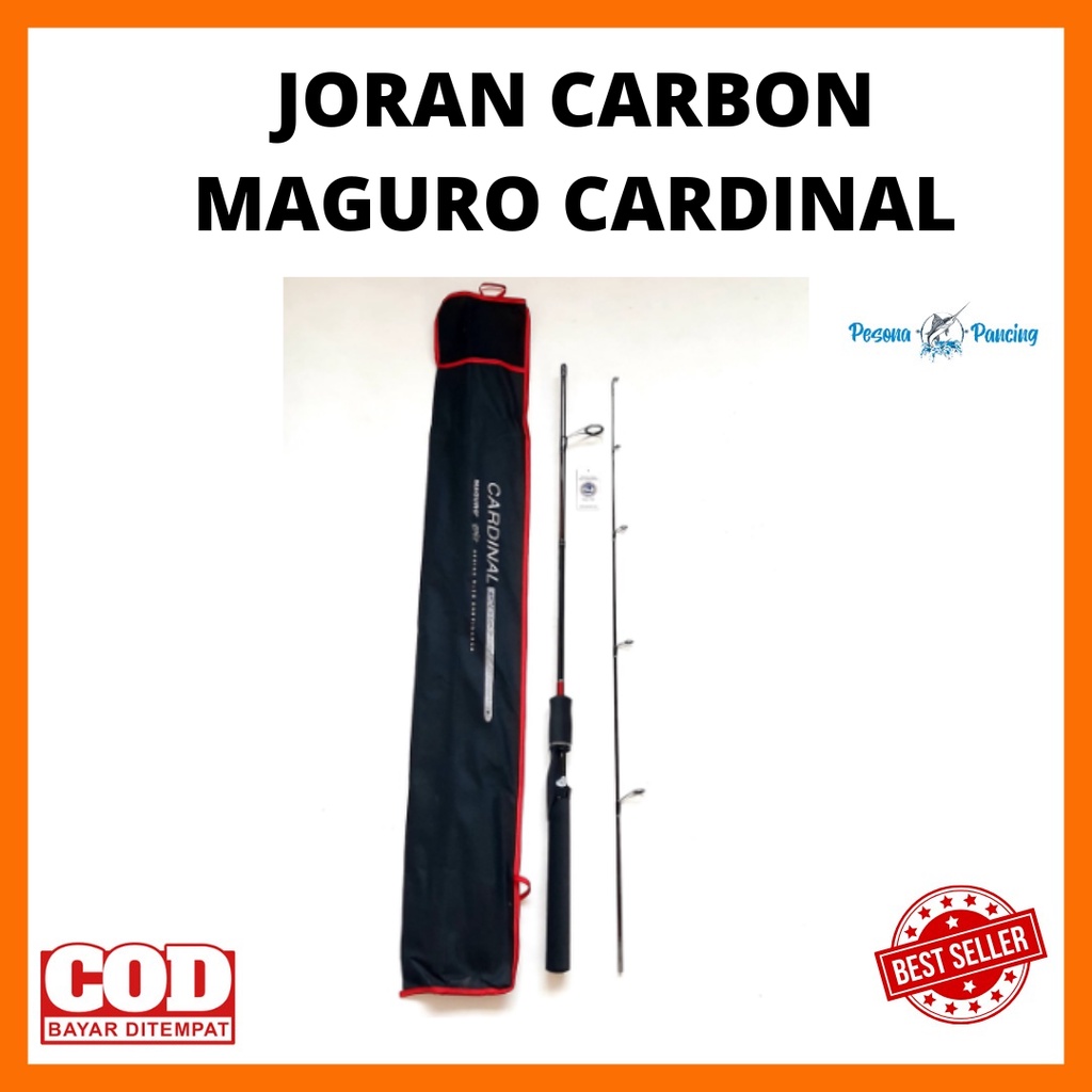 Joran Pancing  Buat IKAN MAS SPINNING MAGURO CARDINAL 150-180 Carbon Hollow Buat IKAN MAS