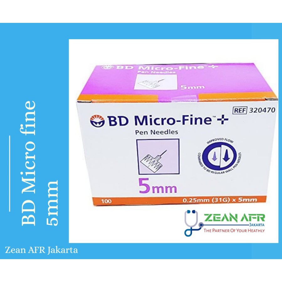 

BD Micro-fine 5mm ungu