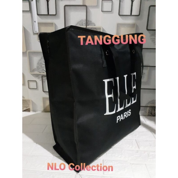 FnLe nlo - Tas Belanja Laundry Pasar RING Jumbo Tanggung Kecil Tas Laundry Travel Serbaguna