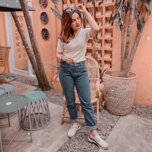 BOYFRIEND JEANS  ♥️ SKD53 ♥️ Ootd Wanita / Celana Wanita / Pakaian wanita / Jeans Murah ❤️ Boyfriend