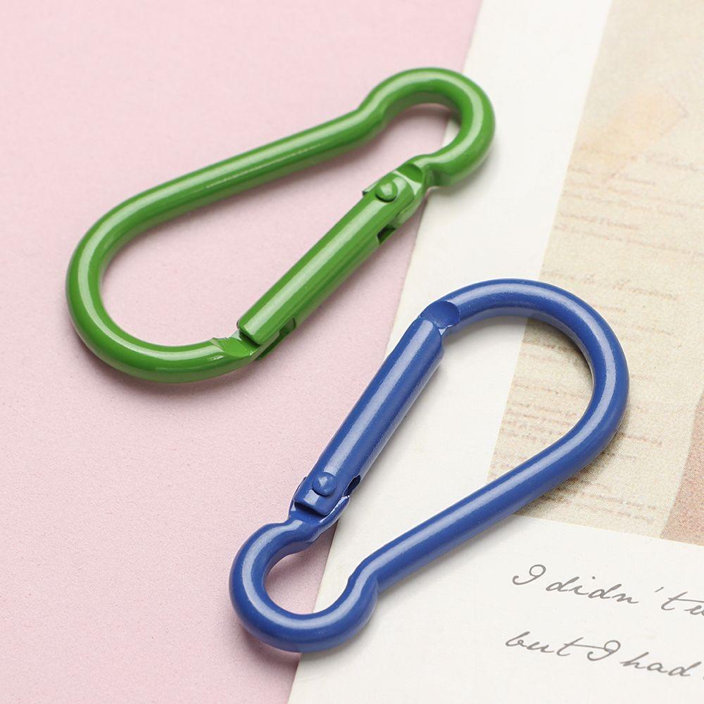 Nanas 5Pcs Tombol Panjat Kualitas Tinggi Peralatan Keselamatan Paduan Carabiner