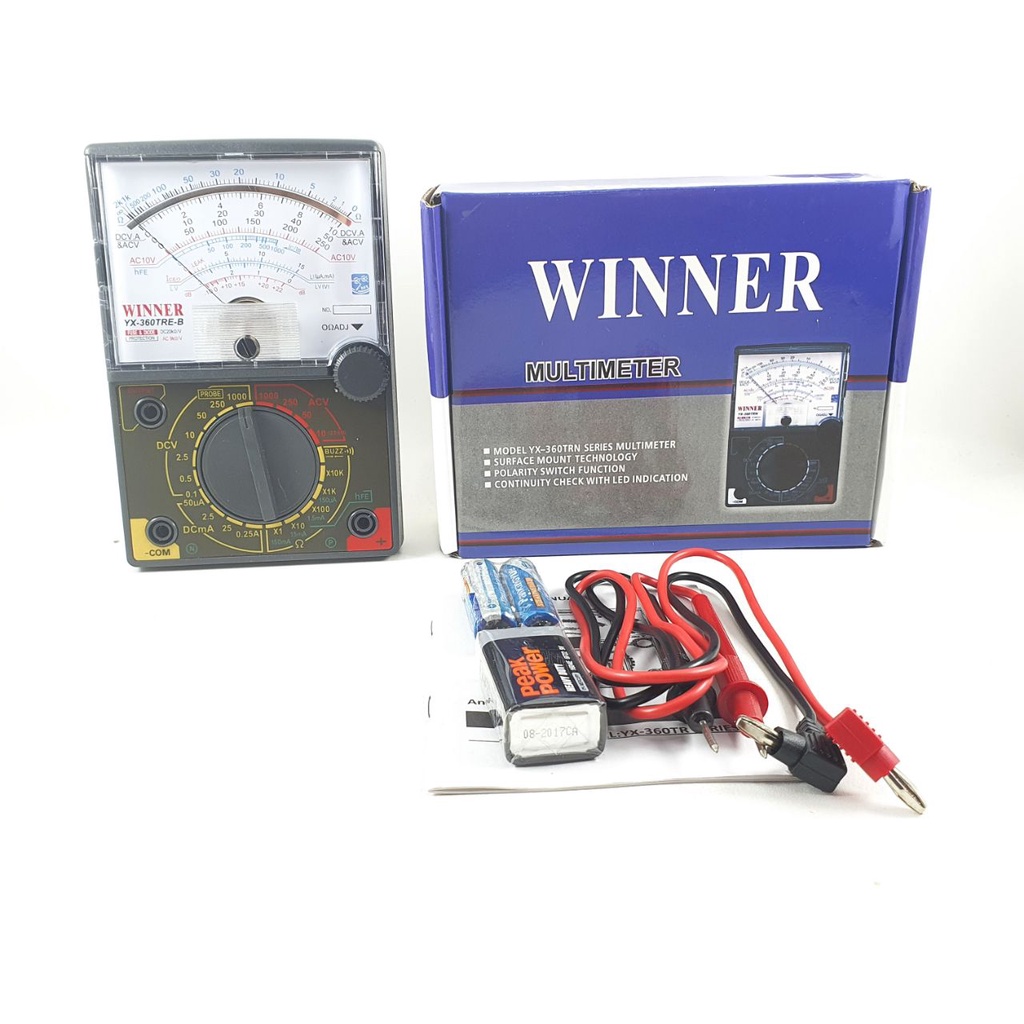 Multimeter Winner YX360TREB Multitester Analog YX-360TREB Tester YX 360 TREB Avometer