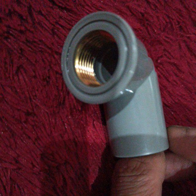 Kdd Kuningan 1/2 Inc - Knee Drat Dalam - Faucet Elbow Metal
