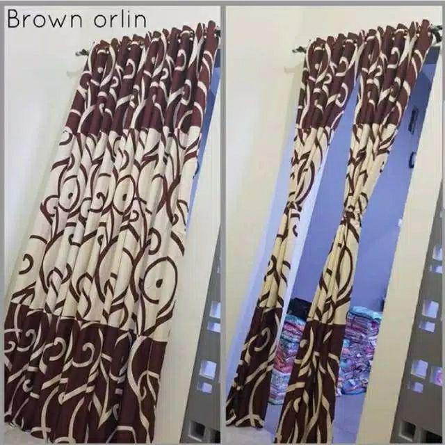 Gorden/korden/gordyn Motif Pintu Dan Jendela