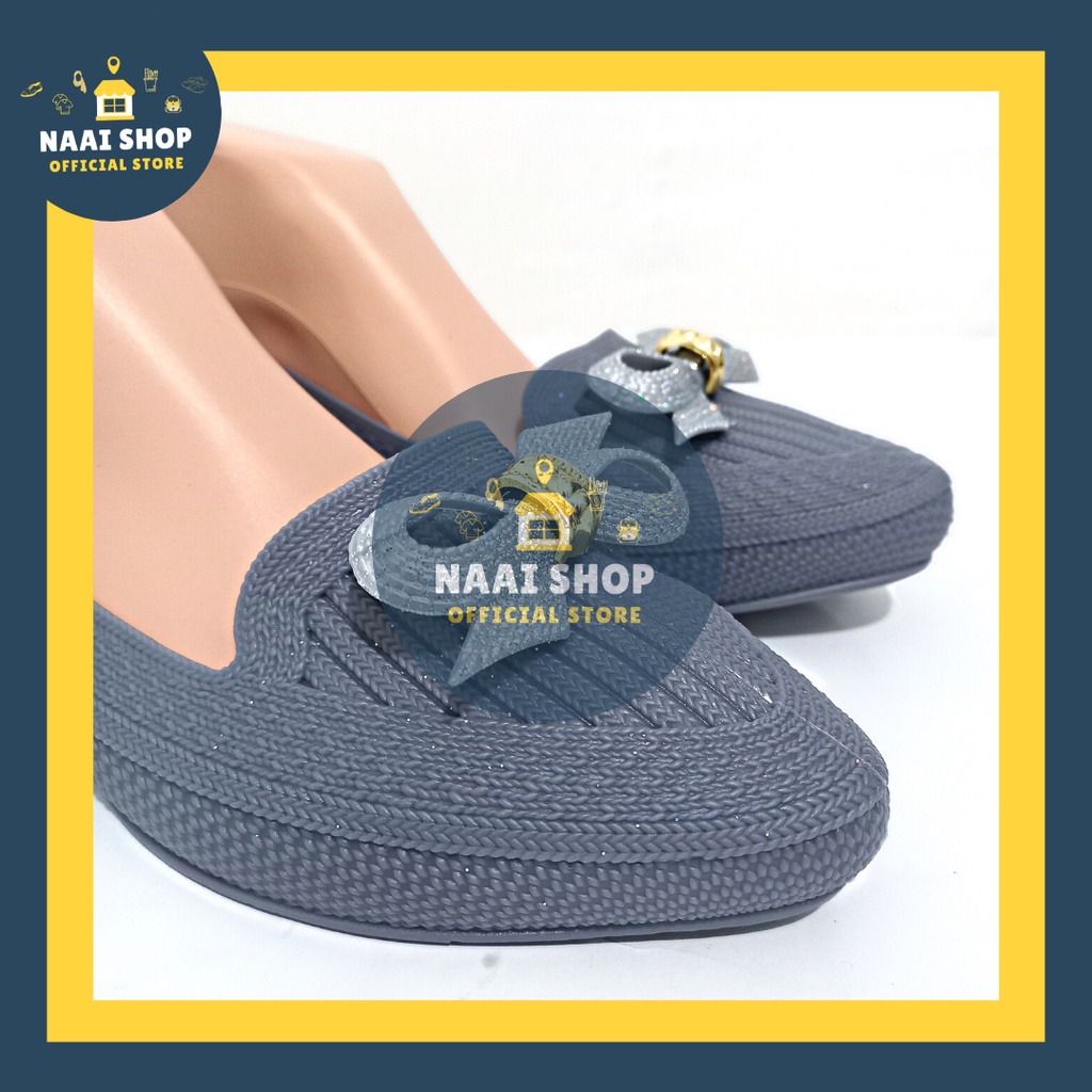 Sepatu kerja jelly wanita model Pita Gliter size 36-40 Sepatu flat karet cewek Sepatu kerja murah Sepatu slip on terlaris Sepatu korea style Sepatu sekolah kuliah Sepatu model terbaru Flat shoes kekinian Sepatu cantik perempuan Sepatu casual formal Naai