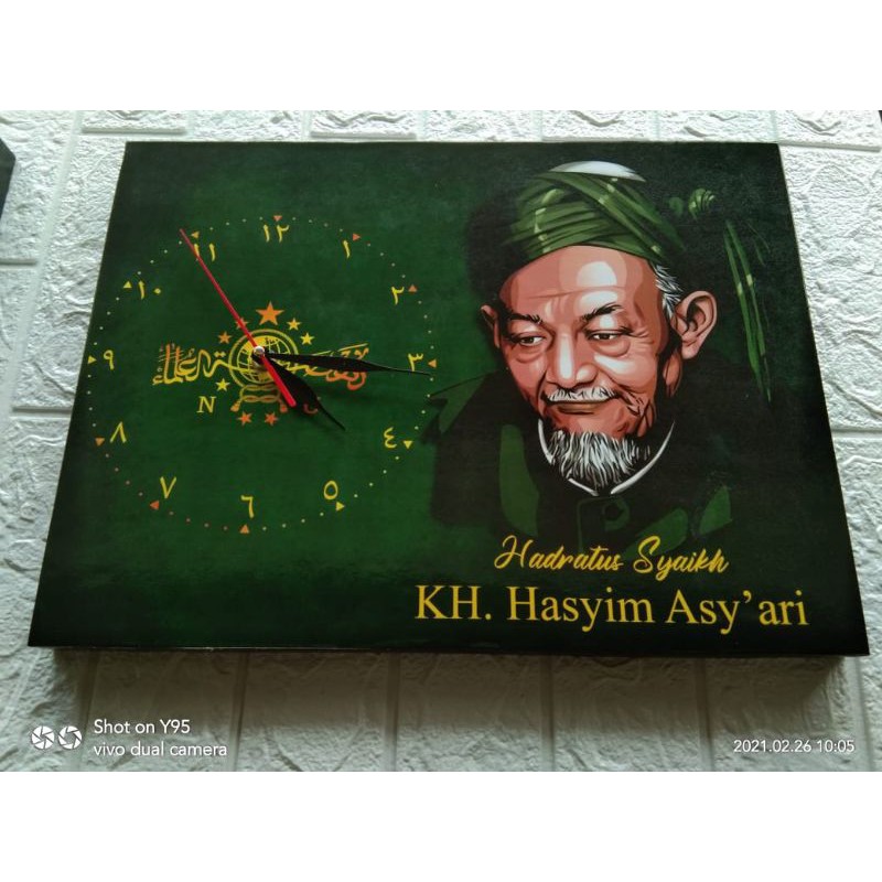 JAM DINDING KAYU NU KH HASYIM ASY'ARI