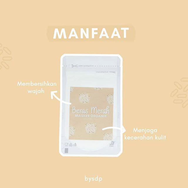 Masker Wajah Organik Bpom Murah Viral Face Mask Bubuk Wanita Halal 15gr Shopee Indonesia