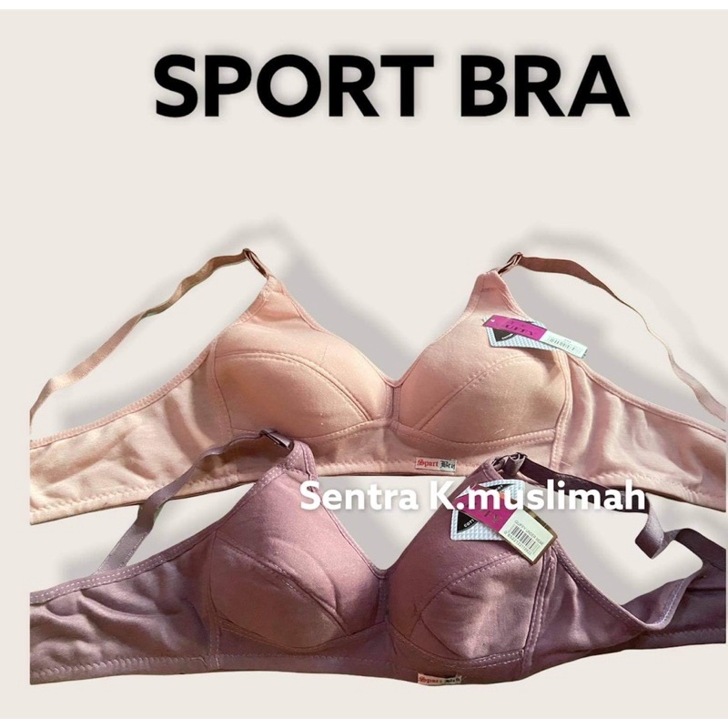 BRA SPORT POLOS TANPA BUSA TANPA KAWAT