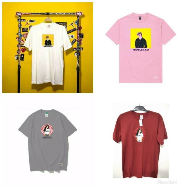  KAOS  DISTRO  PROBLEM masa  kini  super premium BMORI baju 