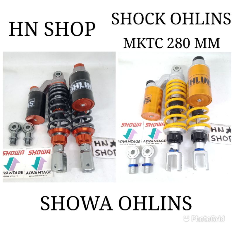 SHOCK BREKET BELAKANG TABUNG SHOWA 280MM MODEL KTC PNP VEGA R JUPITER Z FIZR JUPITER Z1 DLL