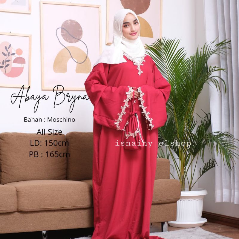 MUKENA ABAYA BRYNA MOSHCHINO BY DISTY COLLECTION