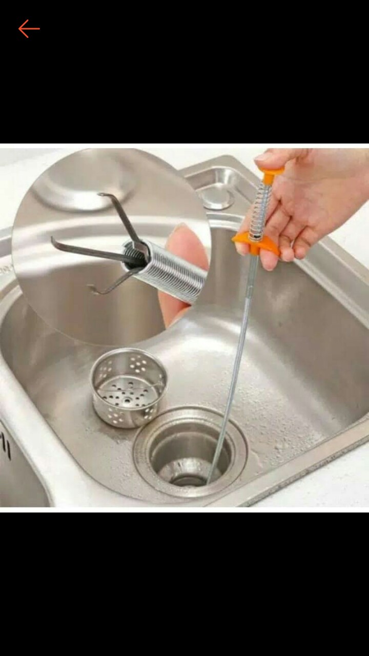 Alat Capitan Pengambil Kotoran Sumbatan Pipa Saluran Wastafel Alat