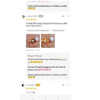 지 Mr original / pelangsing MR BPOM / pelangsing MR Hot