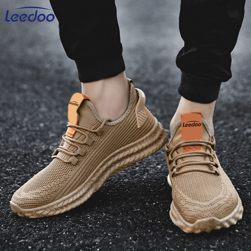 Leedoo Sepatu Pria Sneakers Casual Fashion Terbaru Sport Running Shoes MR109-1
