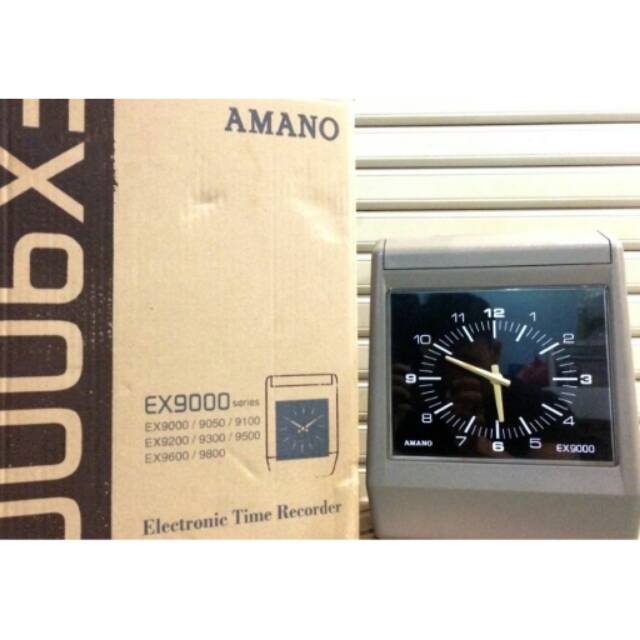 MESIN ABSEN AMANO EX 9000/9100, PREMIUM ABSENSI #GARANSI