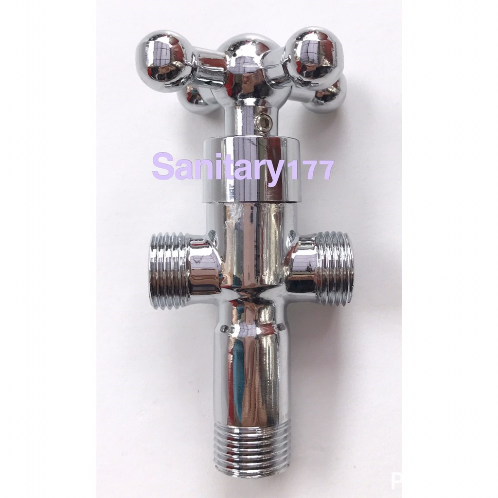 Kran Shower Cabang Tee Baling Minimalis L6/ Stop Keran Air