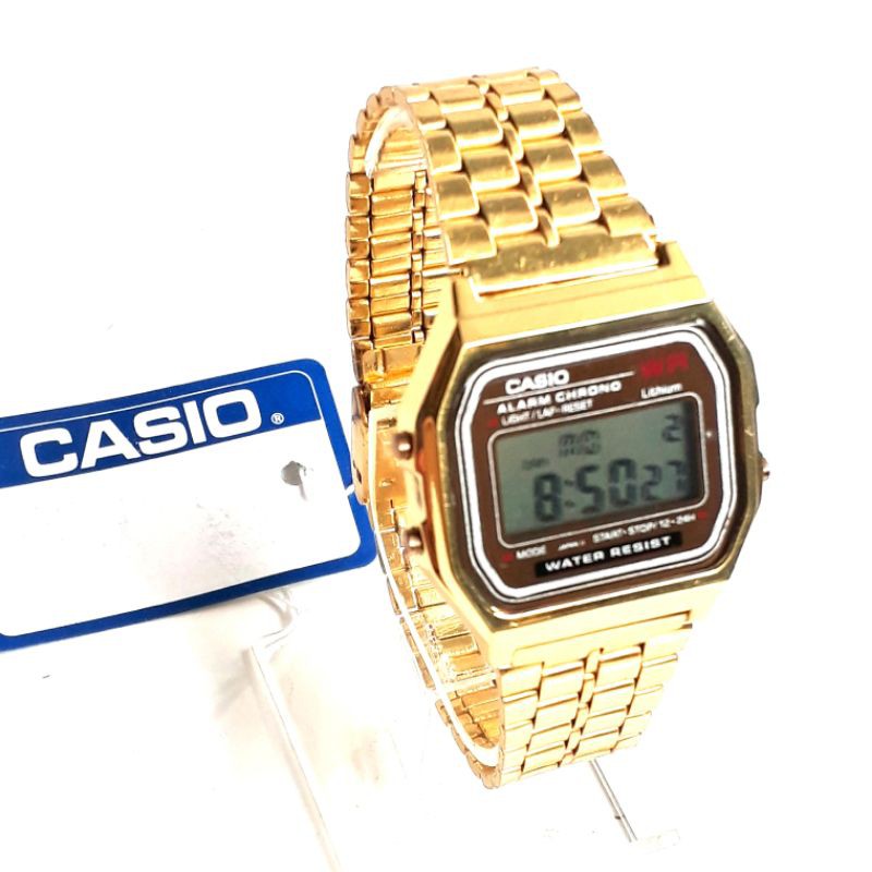 Jam tangan Casio digital Stainless Silver