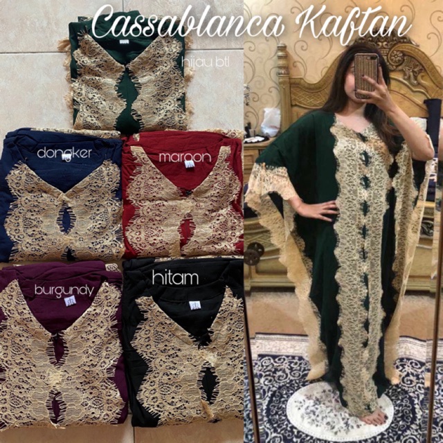 Kaftan Cassablanca daster arab daster india