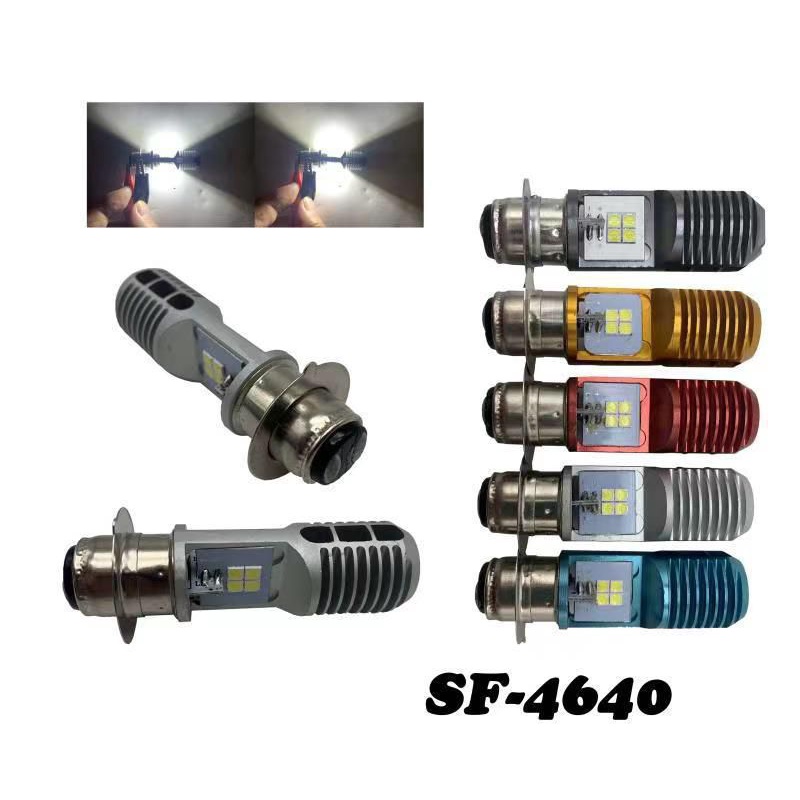 BOLA LAMPU MOTOR LED BOLA DEPAN LED KAKI 1 AC&DC UNIVERSAL