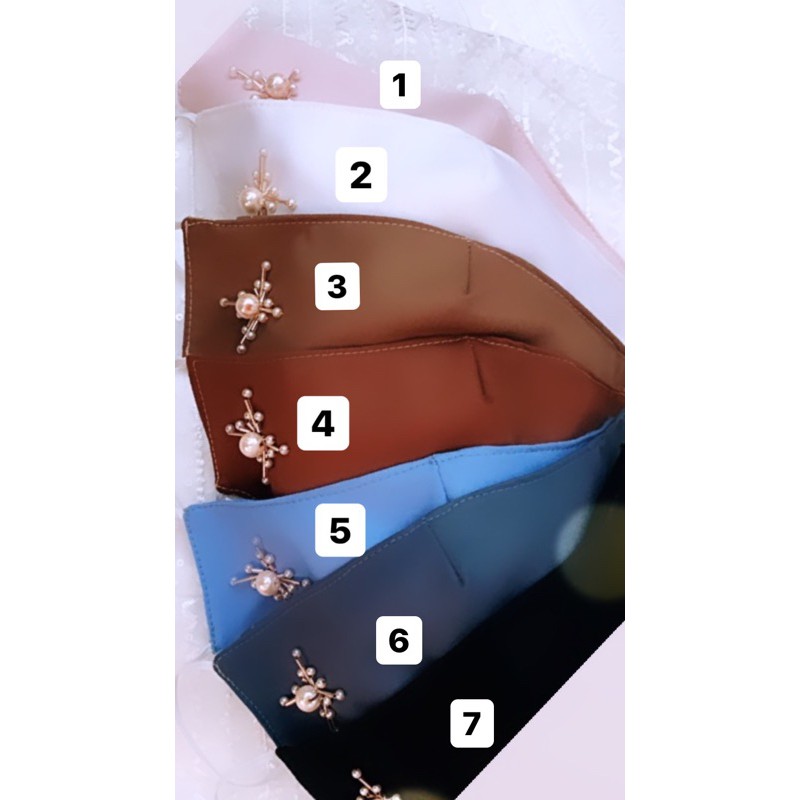 Masker Payet HEADLOOP / Masker jilbab / Masker karet Jilbab