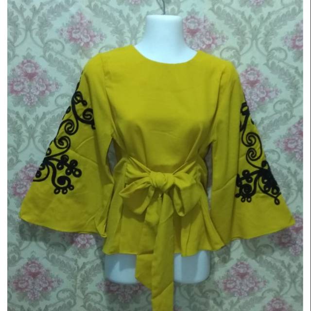 Blouse Bordir /Atasan wanita bordir
