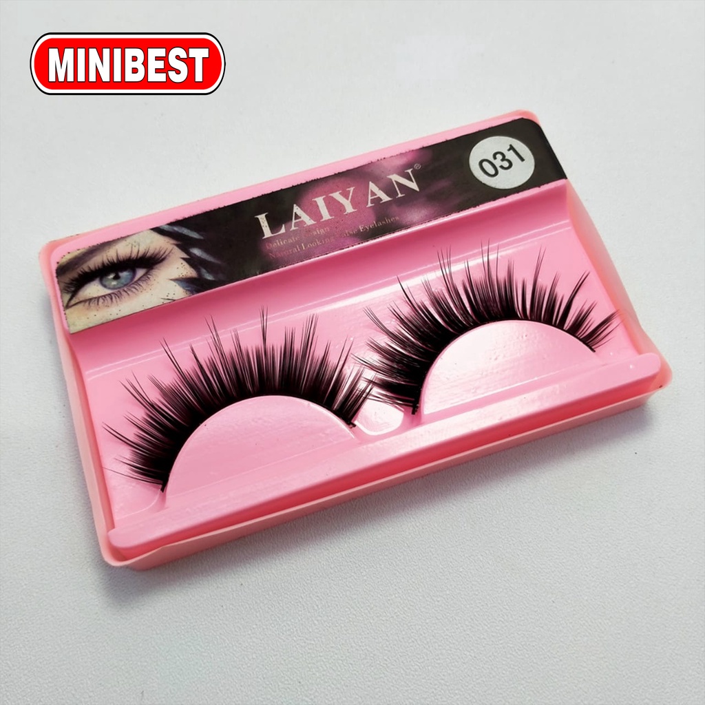 [MB] BULU MATA PALSU /EYELASH EXTENSION/ LAIYAN EYELASHES NATURAL HAIR