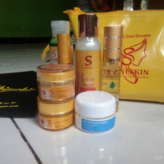 Shineskin skincare paket oily